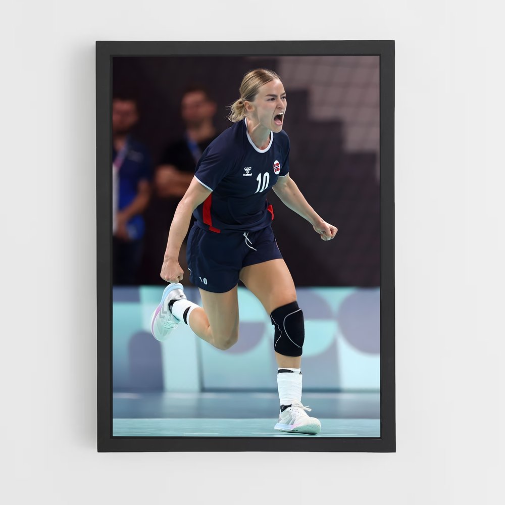 Poster Élan d'Énergie – affiche Handball (vue 2)